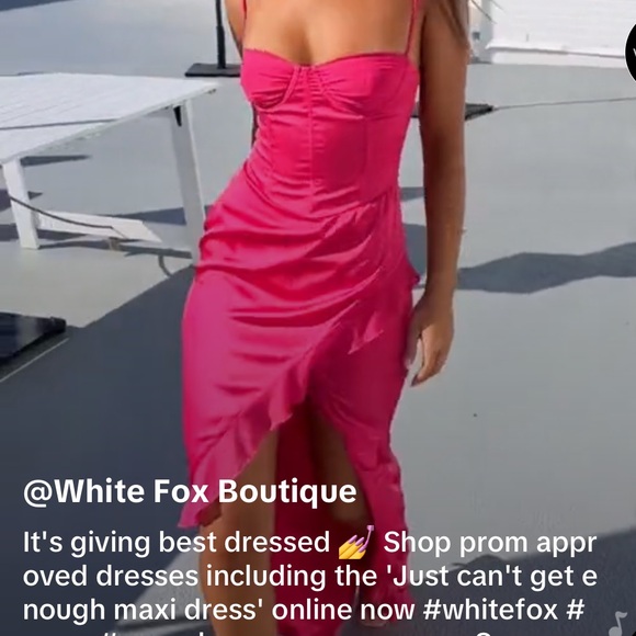 White fox boutique just can’t get enough maxi - Picture 3 of 4